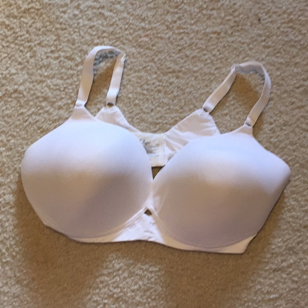 White Wirefree Olga Bra
